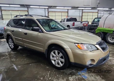 2009 Subaru Outback 2.5I from USA, damaged, VIN 4S4BP61C697345713